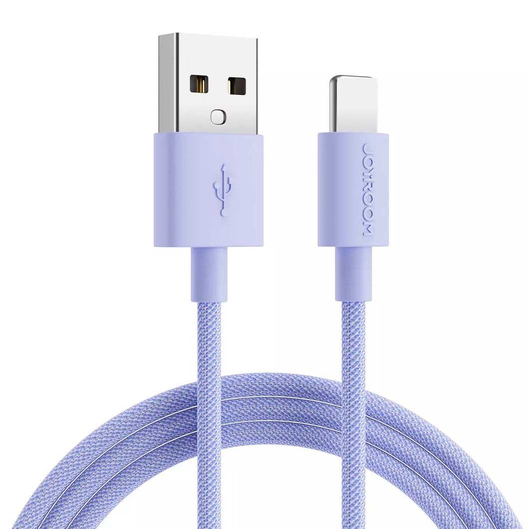 Joyroom S-2030M13 2.4A Colourful Fast Charging USB to Lightning Cable - 1m