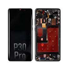 Load image into Gallery viewer, LCD Screen Digitizer Replacement with Frame for Huawei P30 Pro - Black
