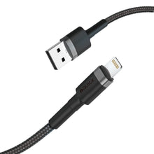 Load image into Gallery viewer, iQuick Braided Lightning to USB-A Fast Charging Cable 2M
