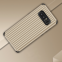 Load image into Gallery viewer, Samsung Galaxy S8 Plus Metal Luggage Style Case
