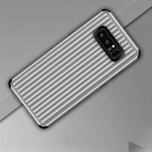 Load image into Gallery viewer, Samsung Galaxy S8 Plus Metal Luggage Style Case
