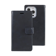 Load image into Gallery viewer, Mercury Mansoor Diary Cover Case for iPhone 14 Pro - 9 Card Pockets
