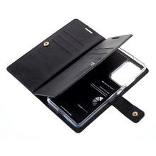 Load image into Gallery viewer, Samsung Galaxy S21 Ultra Mercury Goospery Mansoor Diary Wallet Case
