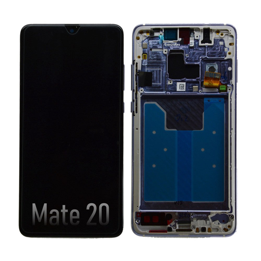 LCD Screen Digitizer Replacement with Frame for Huawei Mate 20