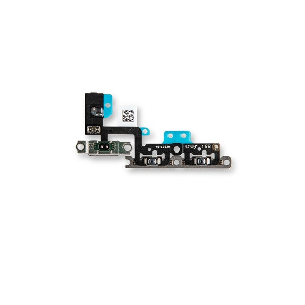 iPhone 11 Volume Button Flex Cable with Metal Brackets
