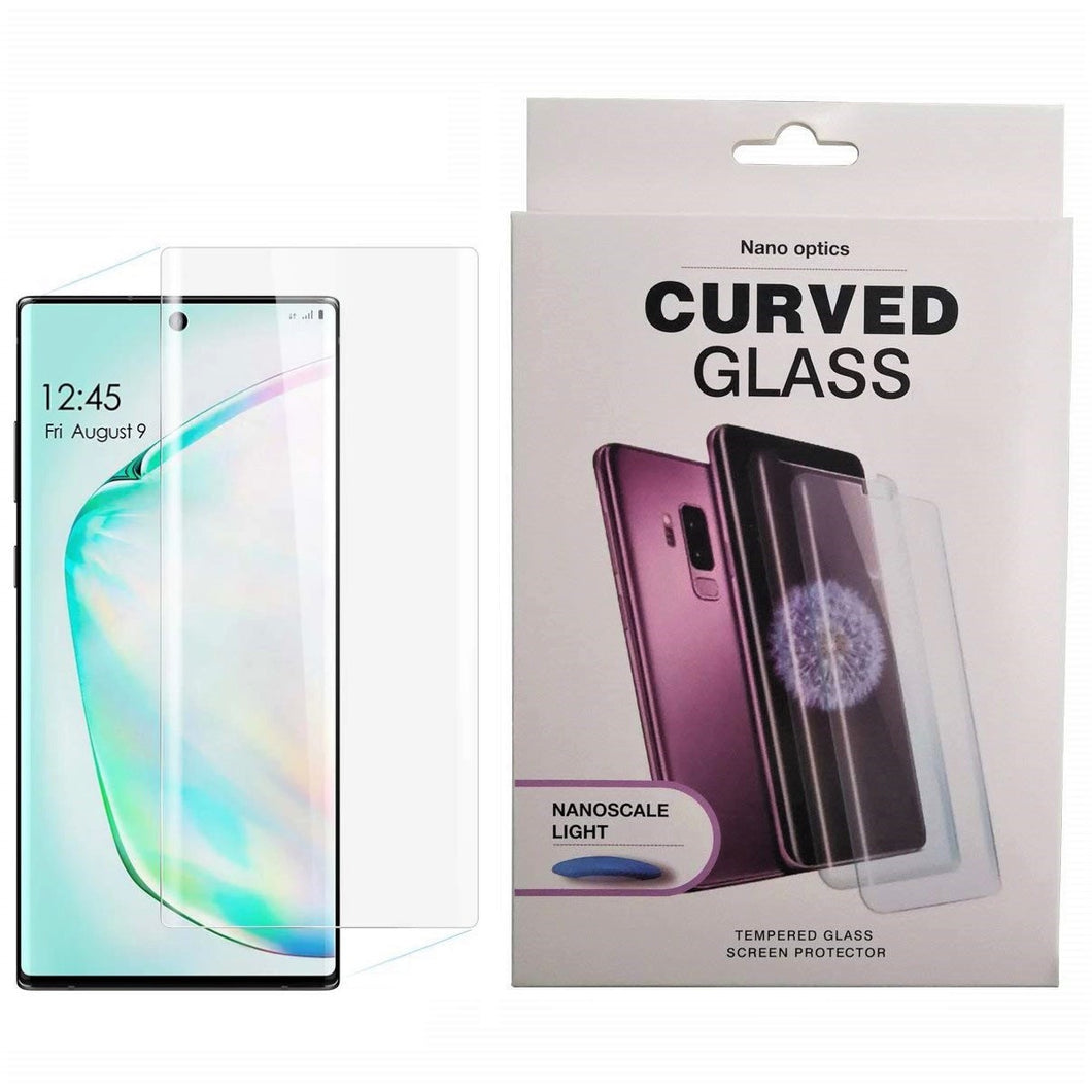 Samsung Galaxy Note 10 UV GLUE Screen Protector Tempered Glass Nano Optics