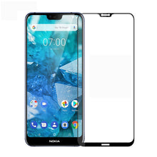 Load image into Gallery viewer, Nokia 7.1 Plus Full Glue Coverage 9H Tempered Glass Screen Protector
