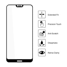 Load image into Gallery viewer, Nokia 7.1 Plus Full Glue Coverage 9H Tempered Glass Screen Protector
