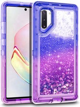 Load image into Gallery viewer, Samsung Galaxy S10 Liquid Glitter Gradient Shockproof Case
