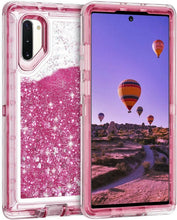 Load image into Gallery viewer, Samsung Galaxy Note 10 Liquid Glitter Shockproof Case
