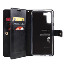 Load image into Gallery viewer, Samsung Galaxy Note 10 Mercury Goospery Mansoor Diary Wallet Case
