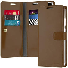 Load image into Gallery viewer, Samsung Galaxy Note 10 Mercury Goospery Mansoor Diary Wallet Case
