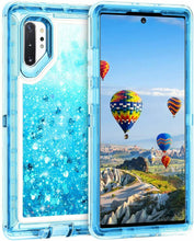 Load image into Gallery viewer, Samsung Galaxy Note 10 Plus Liquid Glitter Shockproof Case
