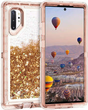 Load image into Gallery viewer, Samsung Galaxy Note 10 Plus Liquid Glitter Shockproof Case
