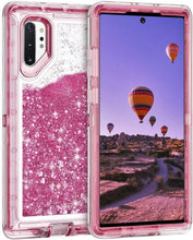 Load image into Gallery viewer, Samsung Galaxy Note 10 Plus Liquid Glitter Shockproof Case
