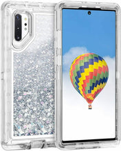 Load image into Gallery viewer, Samsung Galaxy Note 10 Plus Liquid Glitter Shockproof Case

