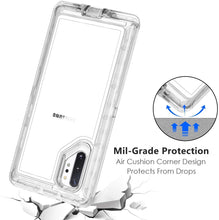 Load image into Gallery viewer, Samsung Galaxy Note 10 Plus Transparent Hybrid Case
