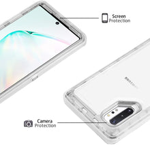 Load image into Gallery viewer, Samsung Galaxy Note 10 Plus Transparent Hybrid Case
