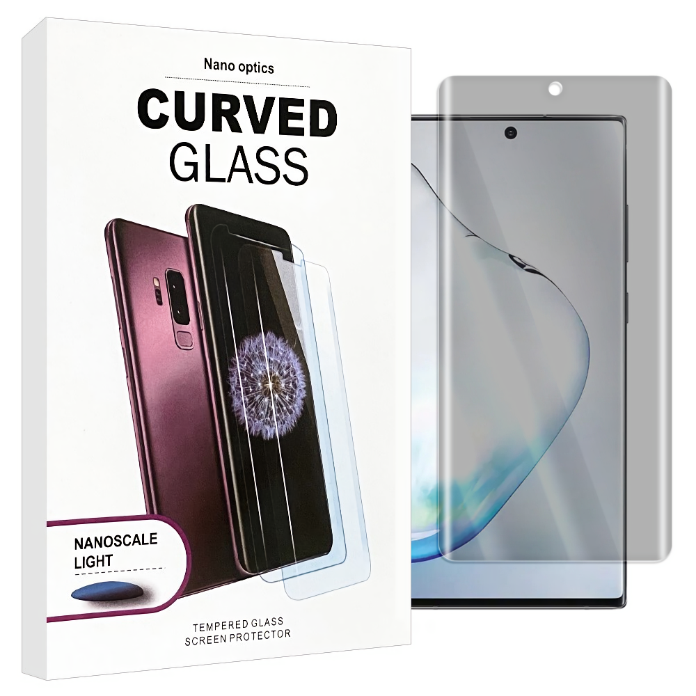 Samsung Galaxy Note 9 Nano Optics UV Privacy Curved Tempered Glass Screen Protector