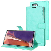 Load image into Gallery viewer, Samsung Galaxy Note 20 Ultra Mercury Goospery Blue Moon Diary Case
