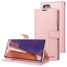 Load image into Gallery viewer, Samsung Galaxy Note 20 Ultra Mercury Goospery Blue Moon Diary Case
