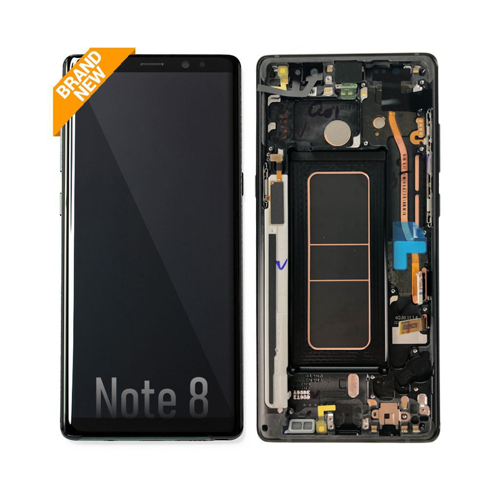 Samsung Galaxy Note 8 OLED Screen Digitizer Replacement (Brand New) N950F - Midnight Black