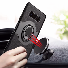 Load image into Gallery viewer, Samsung Galaxy Note 9 Magnetic Ring Holder Kickstand Case
