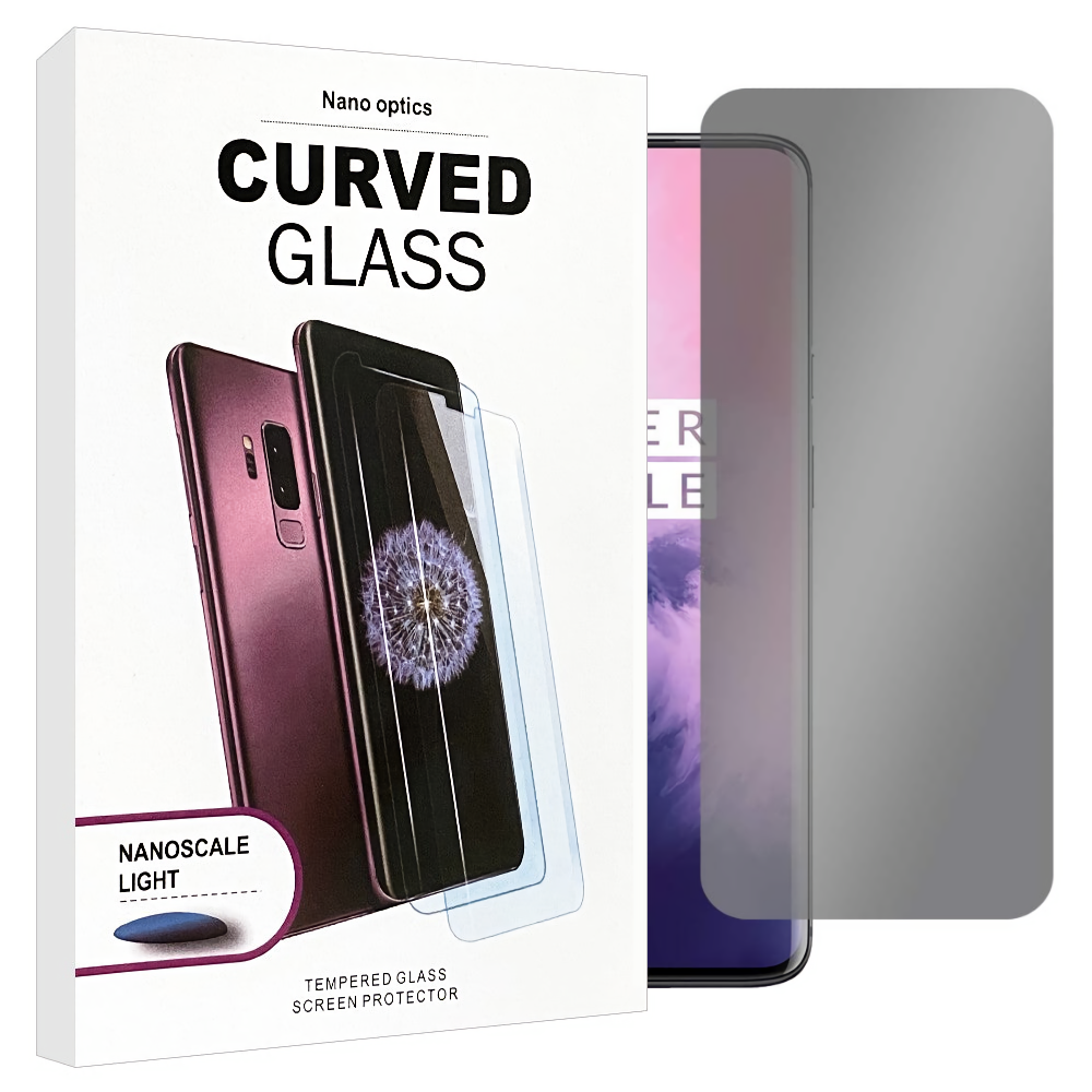 OnePlus 7T Pro UV GLUE Privacy Anti-Spy No Peep Tempered Glass Screen Protector