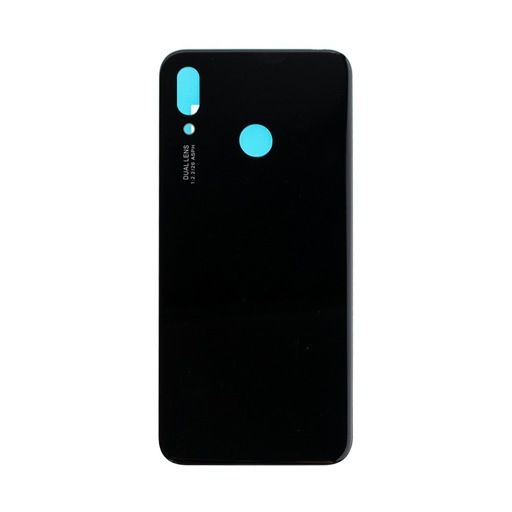 Rear Cover Glass for Huawei P20 Lite (Nova 3e) - Black