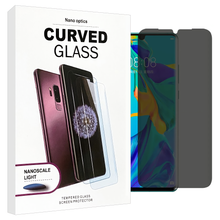 Load image into Gallery viewer, Huawei P30 Pro Nano Optics UV Privacy Curved Tempered Glass Screen Protector
