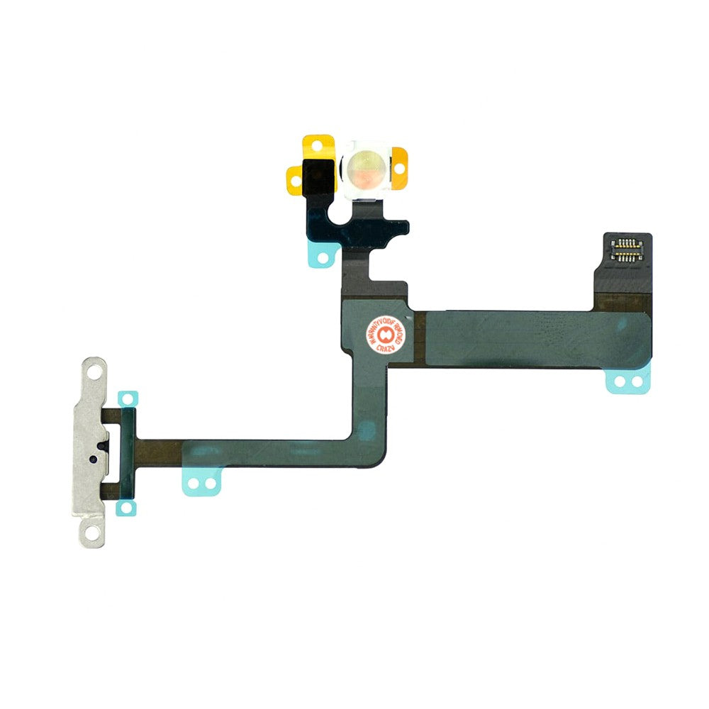 Power Button Flex Cable Replacement for iPhone 6S Plus with Brackets