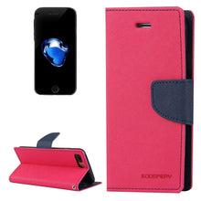 Load image into Gallery viewer, iPhone 7 Plus / 8 Plus Mercury Goospery Fancy Diary Wallet Case

