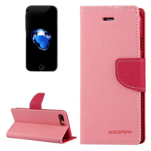 Load image into Gallery viewer, iPhone 7 Plus / 8 Plus Mercury Goospery Fancy Diary Wallet Case
