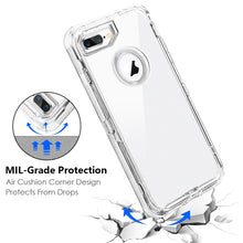 Load image into Gallery viewer, iPhone 6+ / 6S+ / 7+ / 8+ Transparent ShockProof Heavy Duty Case

