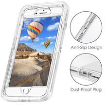 Load image into Gallery viewer, iPhone 6+ / 6S+ / 7+ / 8+ Transparent ShockProof Heavy Duty Case
