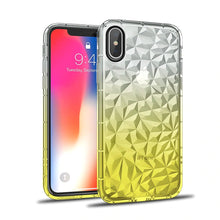 Load image into Gallery viewer, iPhone XS Max Holographic Gradient Diamond Case
