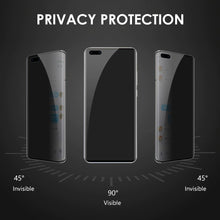 Load image into Gallery viewer, Huawei P40 Privacy Tempered Glass Screen Protector Anti-Spy
