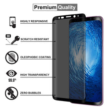 Load image into Gallery viewer, Samsung Galaxy S8 PRIVACY Anti-Spy Screen Protector Tempered Glass
