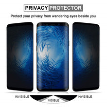 Load image into Gallery viewer, Samsung Galaxy S8 PRIVACY Anti-Spy Screen Protector Tempered Glass
