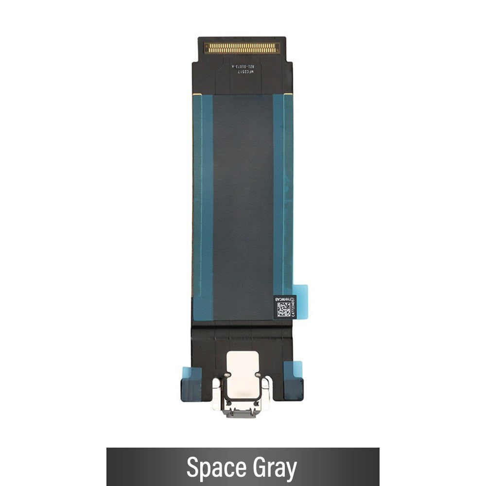 Charging Port with Flex Cable for iPad Pro 12.9 2nd (Wifi+Cellular) - Grey