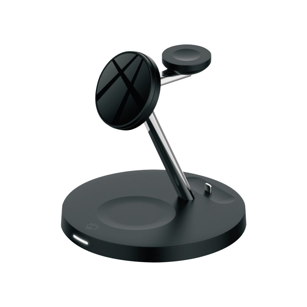 iQUICK Multi-Functions Wireless Charger With LED Ambient Light