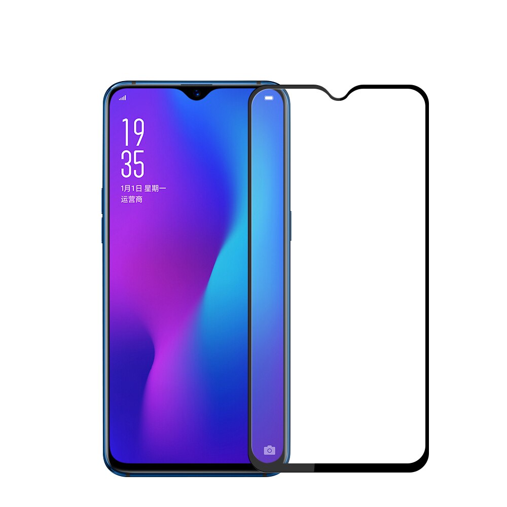 Oppo R17 / F9 / R15X 10D Curved 9H Tempered Glass Screen Protector