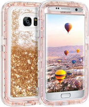 Load image into Gallery viewer, Samsung Galaxy S7 Liquid Glitter Shockproof Case
