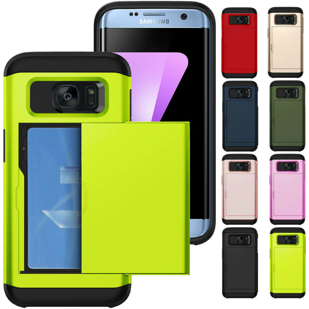 Samsung Galaxy S6 Slim Armor Card Slide Case