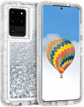 Load image into Gallery viewer, Samsung Galaxy S20 Ultra Liquid Glitter Shockproof Case
