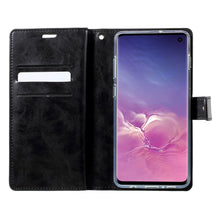 Load image into Gallery viewer, Samsung Galaxy S10 5G Mercury Goospery Mansoor Diary 9 Card Wallet Case
