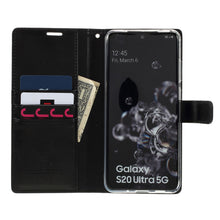 Load image into Gallery viewer, Samsung Galaxy S20 Ultra Mercury Goospery Blue Moon Diary Case
