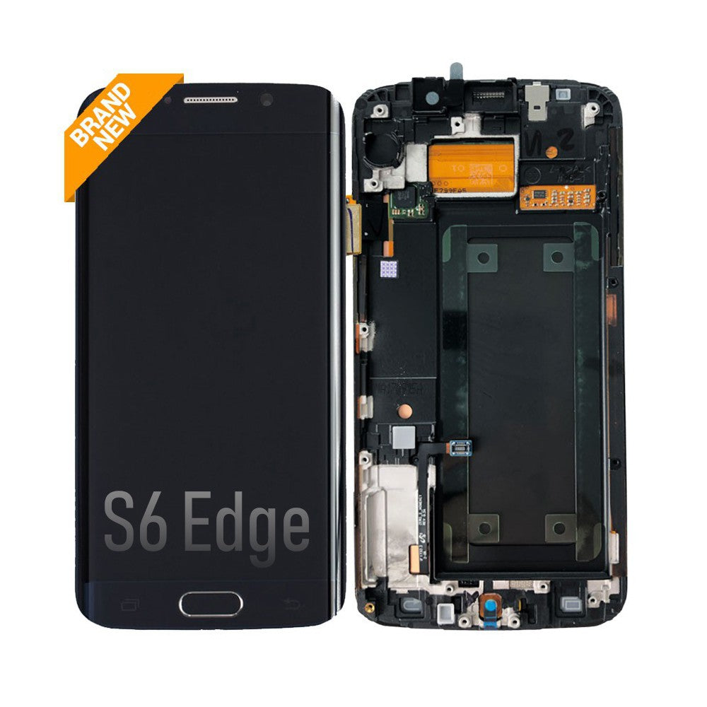 Samsung Galaxy S6 Edge OLED Screen Digitizer G925F - Black (Brand New)