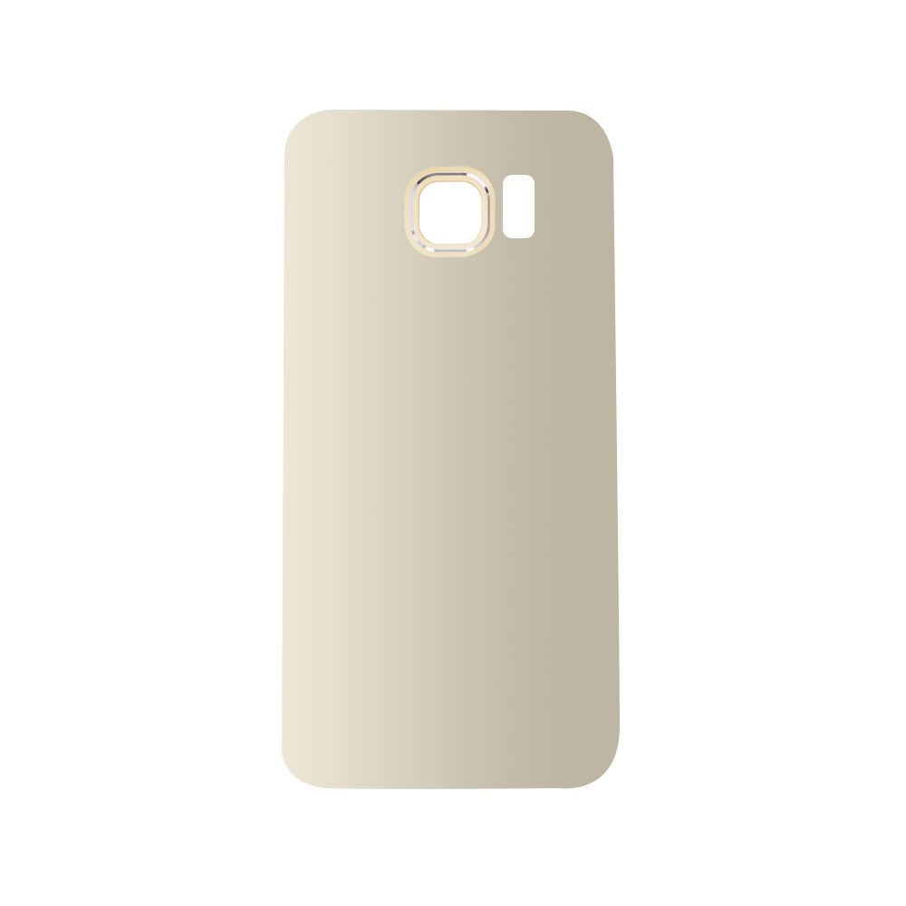 Rear Cover Glass For Samsung Galaxy S6 Edge G925F - Gold