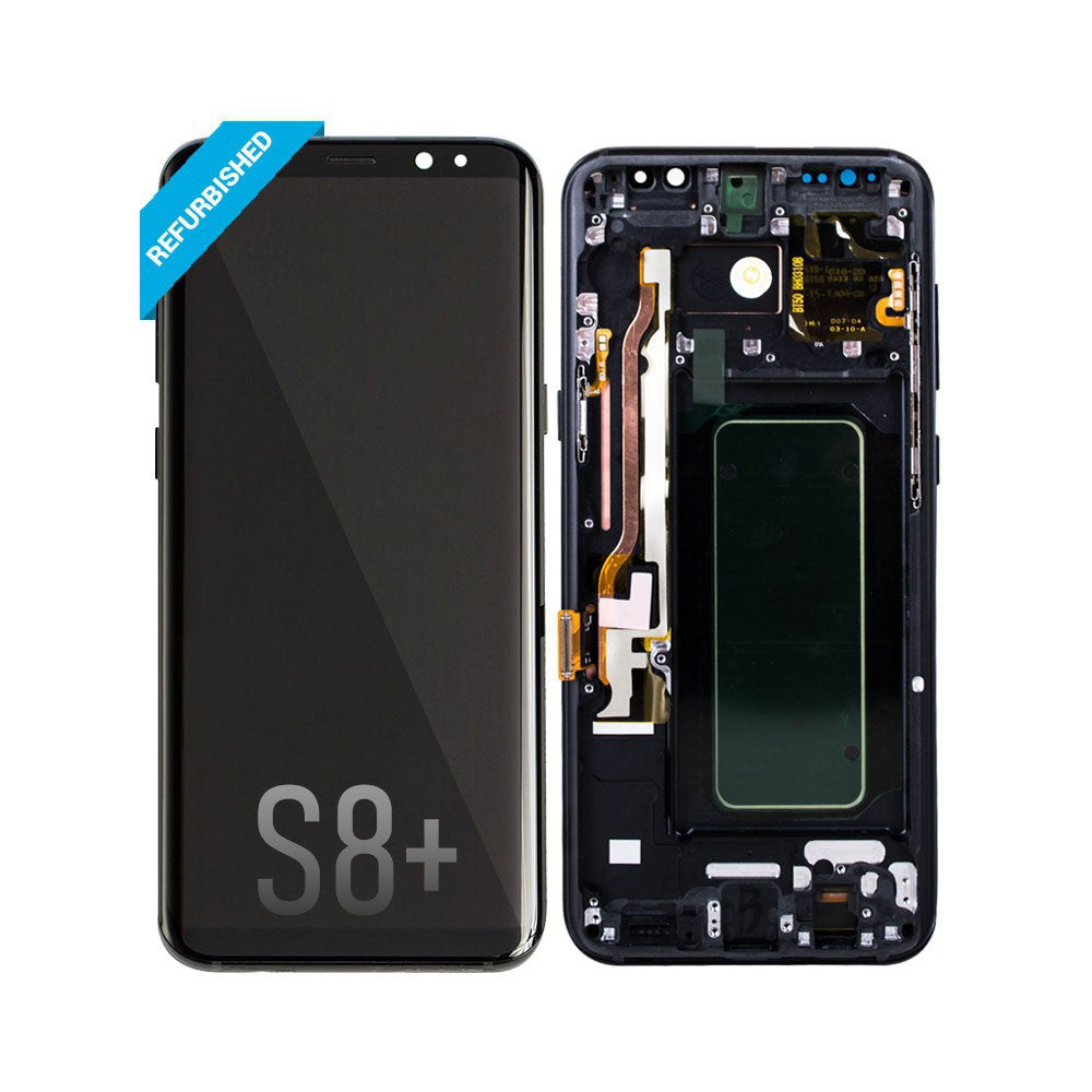 Samsung Galaxy S8 Plus OLED Screen Digitizer with Frame G955F - Maple Gold